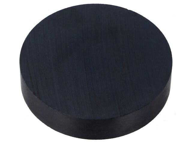Magneet: vast; hard ferriet; 29N; Ø: 56mm; H: 12mm Magneet: vast; hard ferriet; 29N; Ø: 56mm; H: 12mm